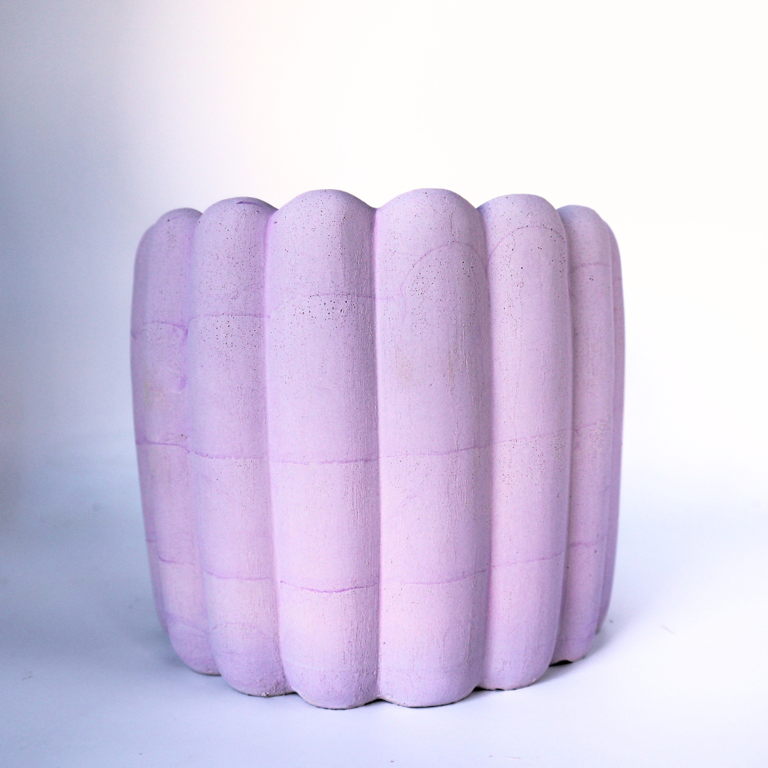 Handmade Scallop Planter 4.5 Inch