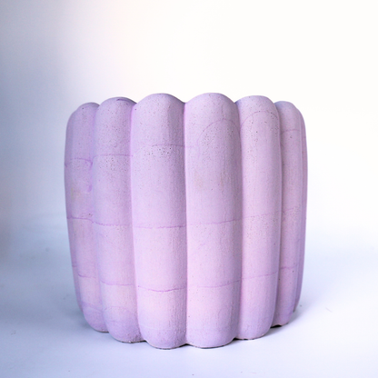 Handmade Scallop Planter 4.5 Inch