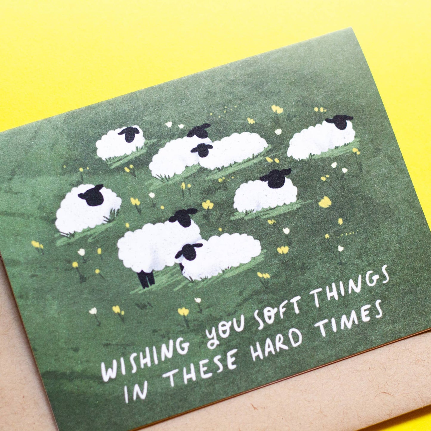 Soft Things Hard Times Card