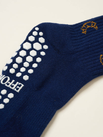 Croissant Ruffle Grip Socks Organic Cotton