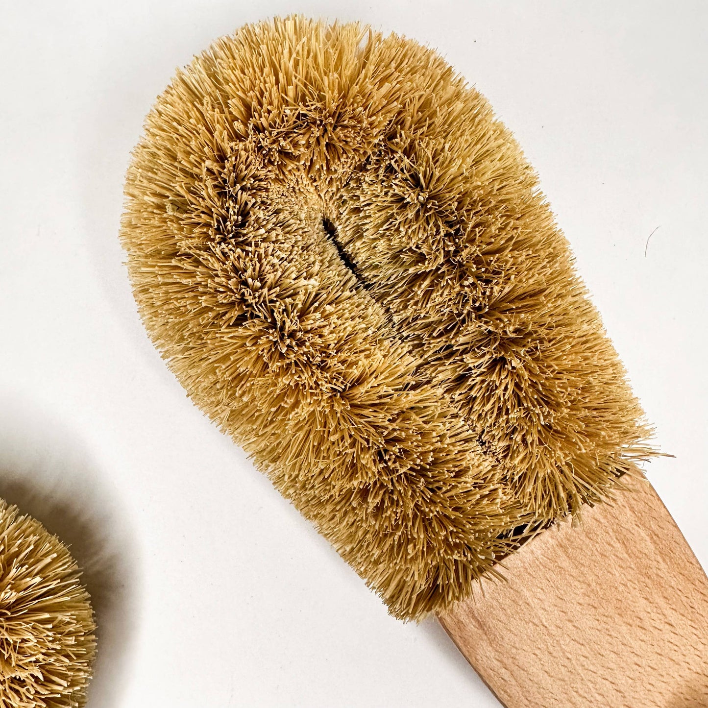 Natural Coconut Bristle Kitchen Brush