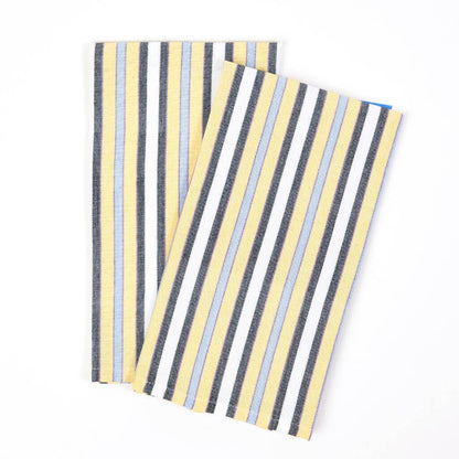 Hand Woven Guatemalan Kitchen Striped Towel Sets