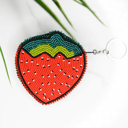 Strawberry Tutti Frutti Coin Purse