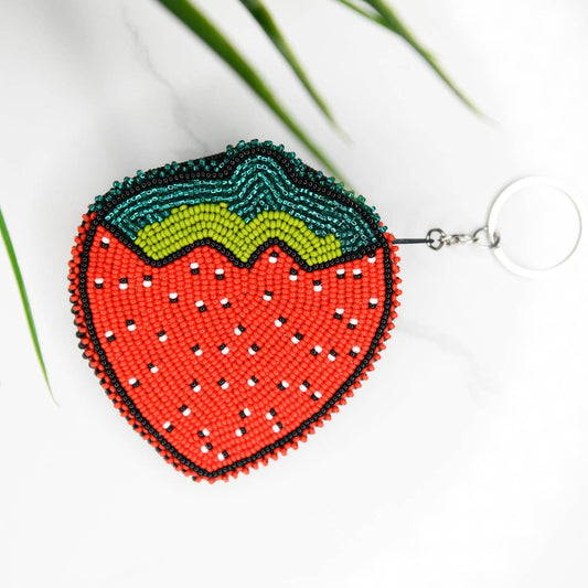 Strawberry Tutti Frutti Coin Purse