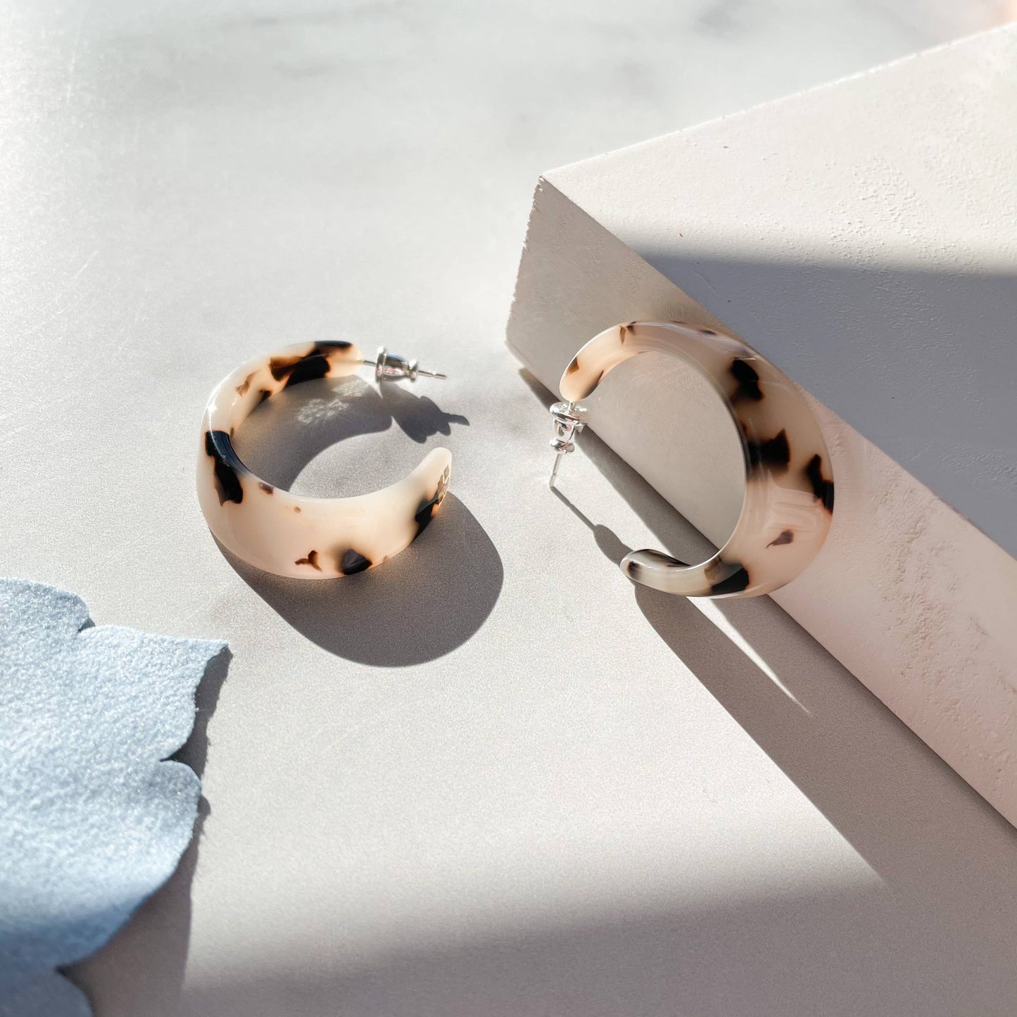 Oval Hoop Earrings