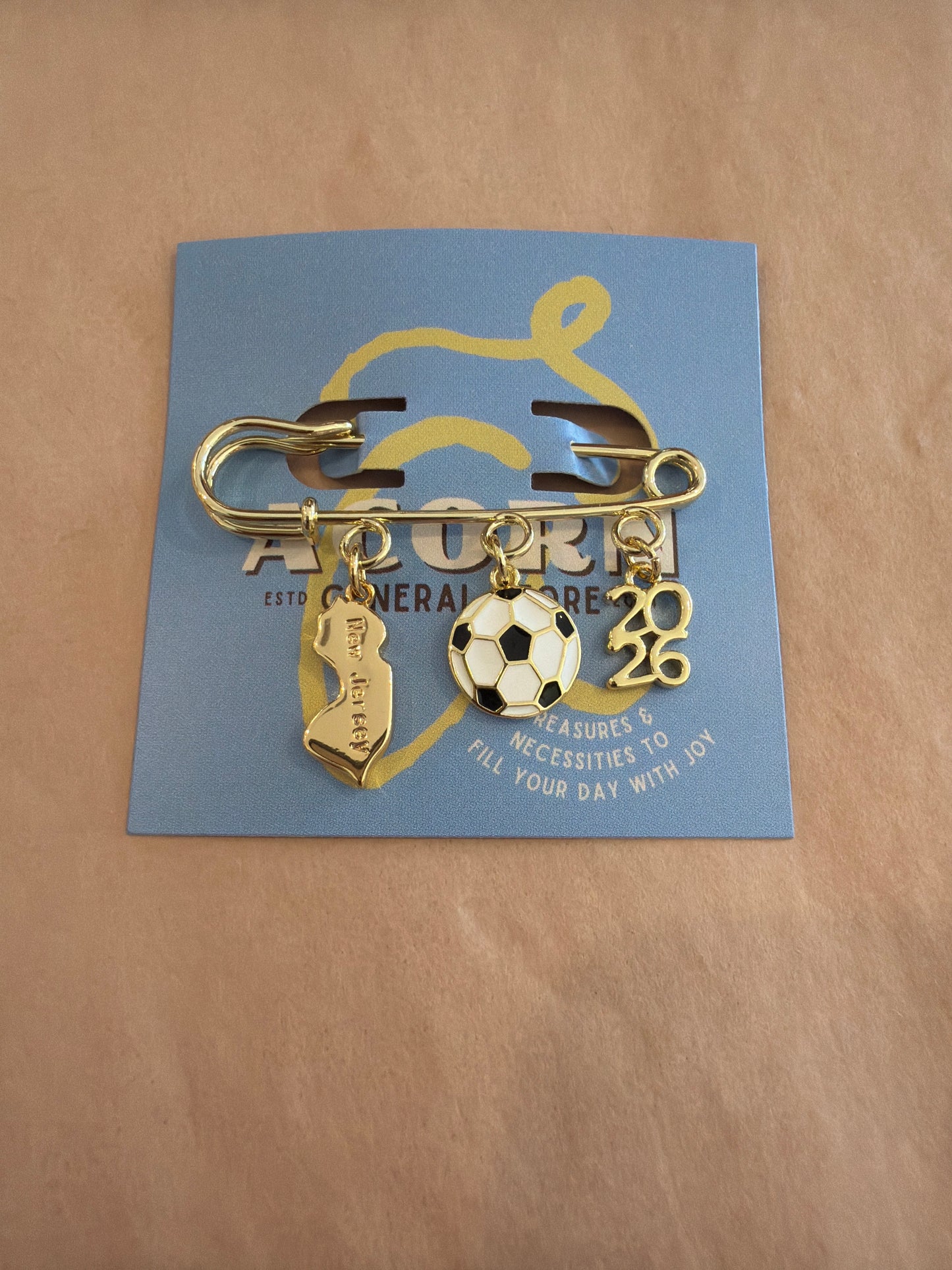 2026 Collectable Soccer Pin