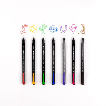 Tombow MONO Colored Drawing Pen Water Based Ink