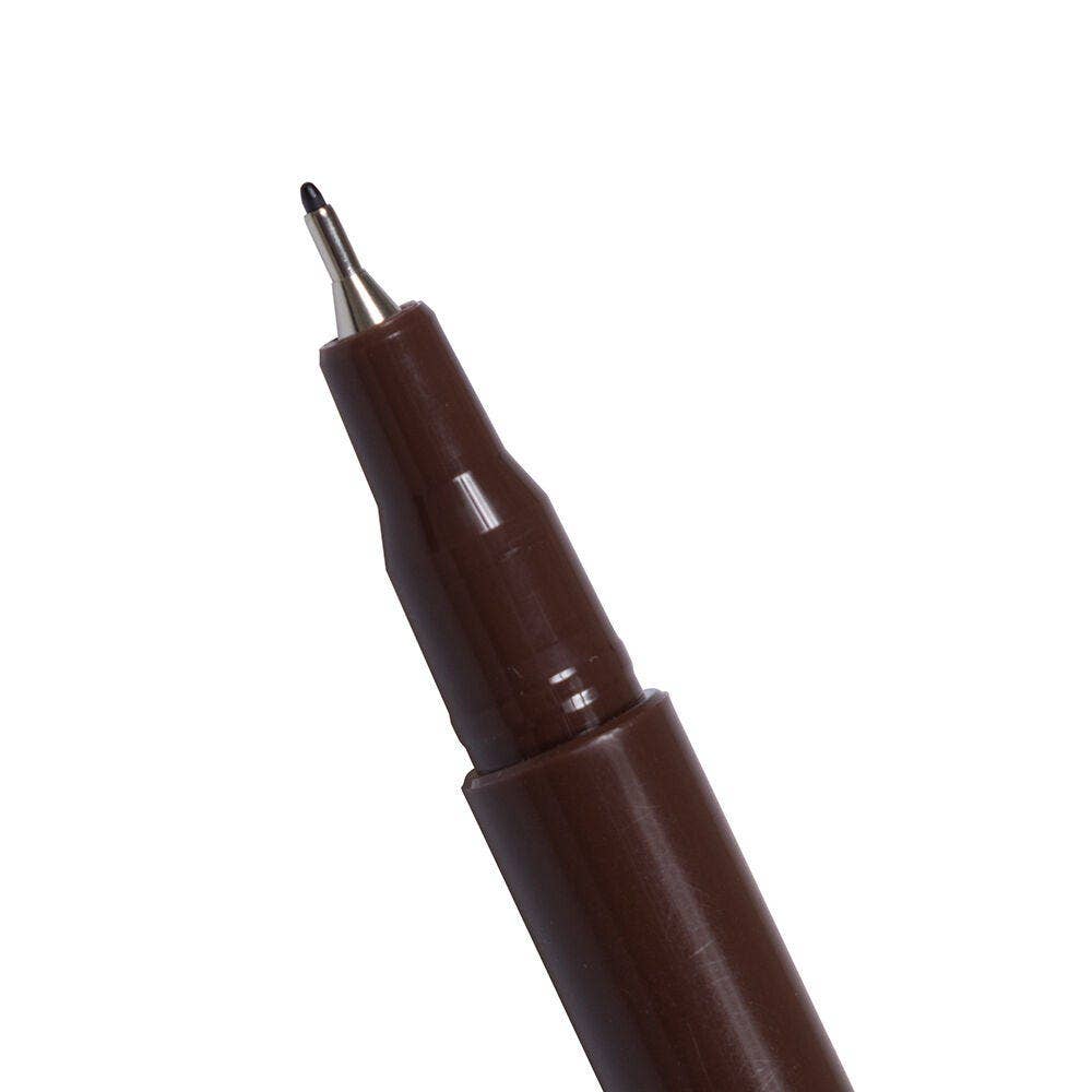 JAM Paper Le Pen Brown Ultra Fine Tip 2 Pack