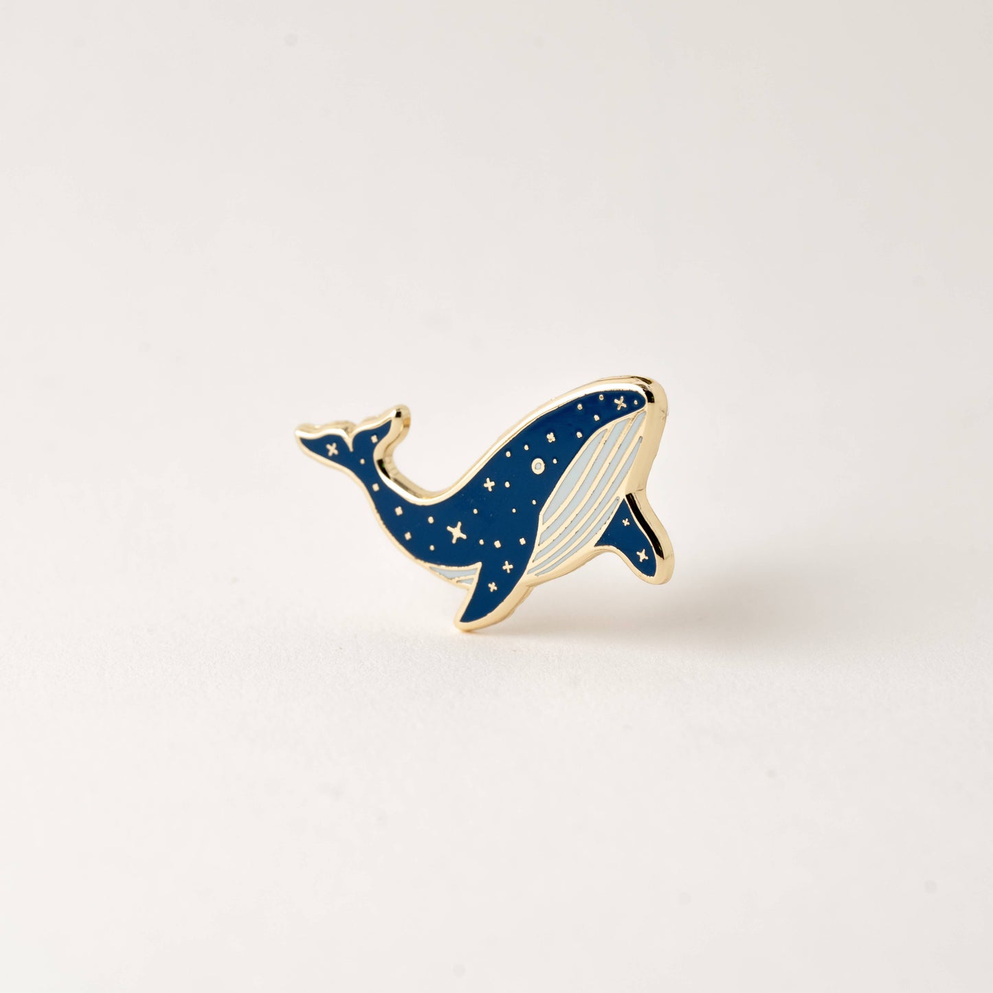 Blue Whale Hard Enamel Lapel Pin