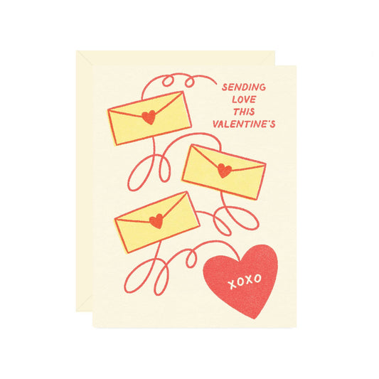 Sending Love This Valentine’s Greeting Card