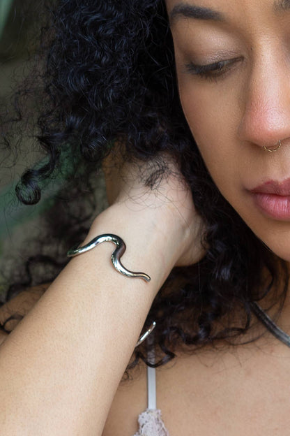 Waterproof Stainless Steel Cuff Bracelet