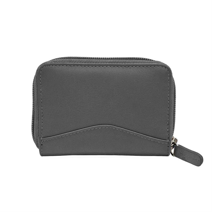 Leather Accordion Card Holder