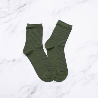 Lightweight Solid Socks