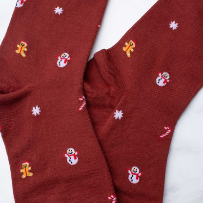 Holiday Ginger Cookies Casual Socks