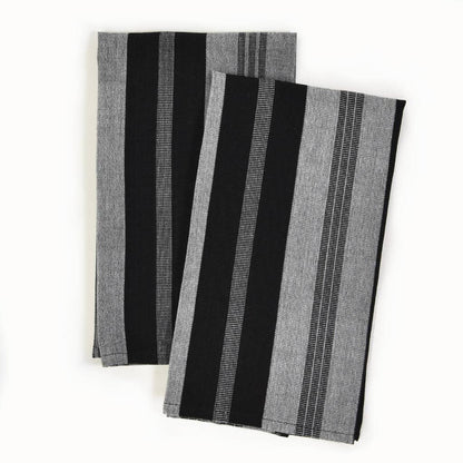 Hand Woven Guatemalan Kitchen Striped Towel Sets