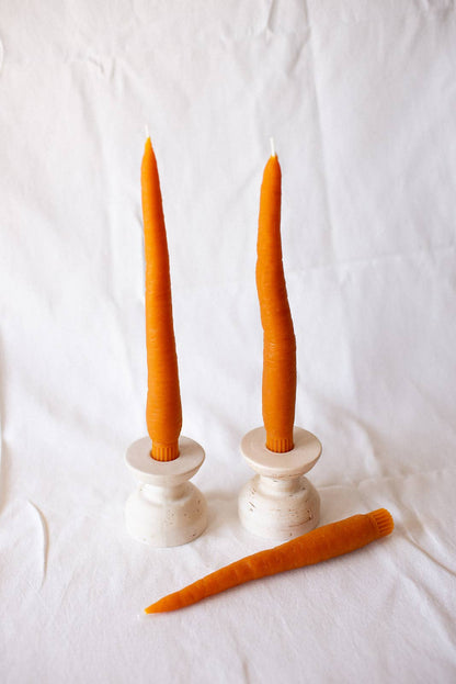 Carrot Beeswax Candle
