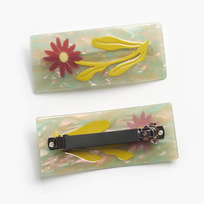 Gerbera XL French Barrette