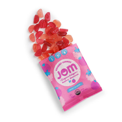 Swedish Organic and Vegan Raspberry & Blackcurrant Gummies