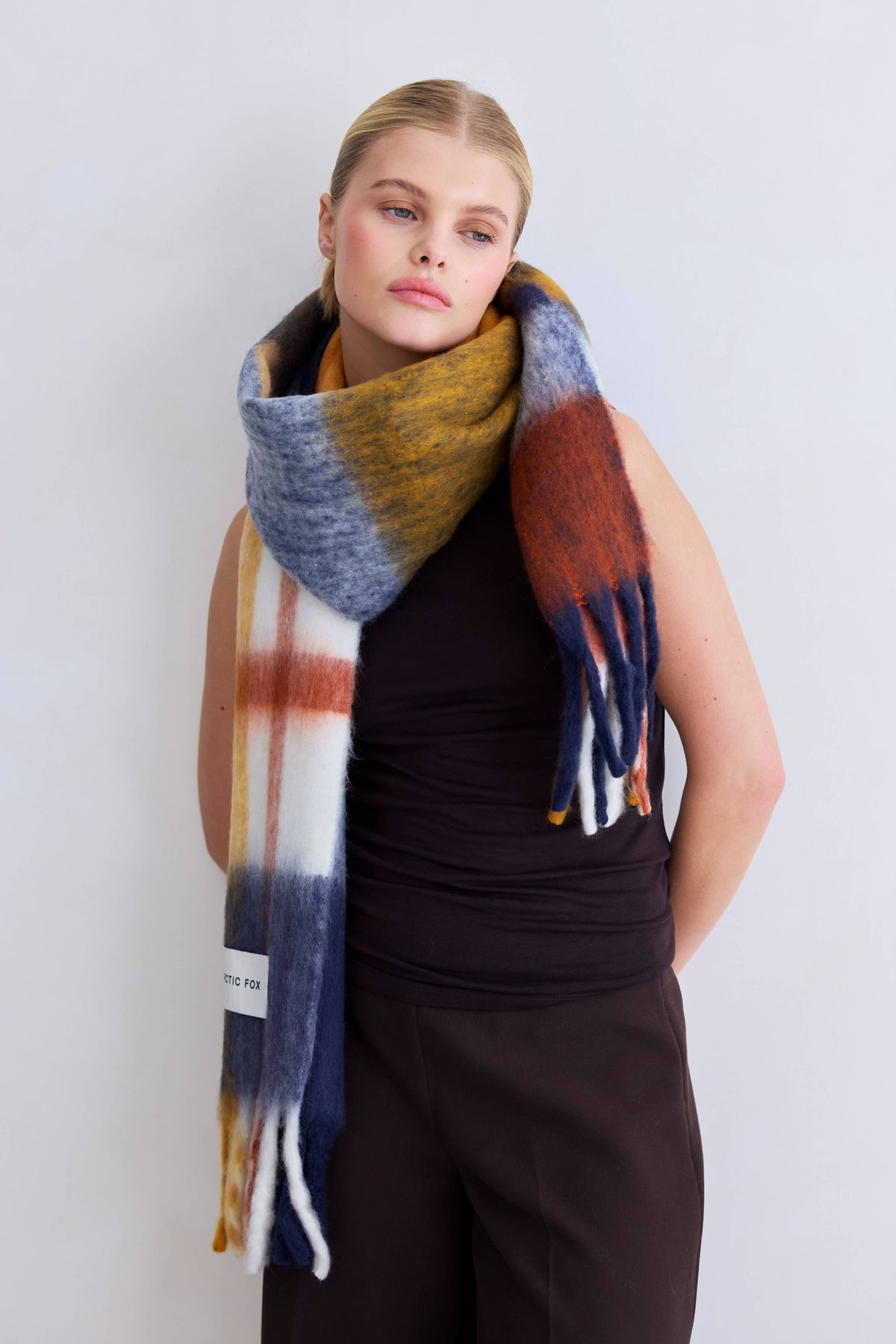 Midnight Summer Stockholm Recycled Winter Scarf