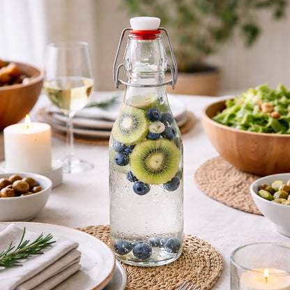 Small Swing Top Glass Bottle