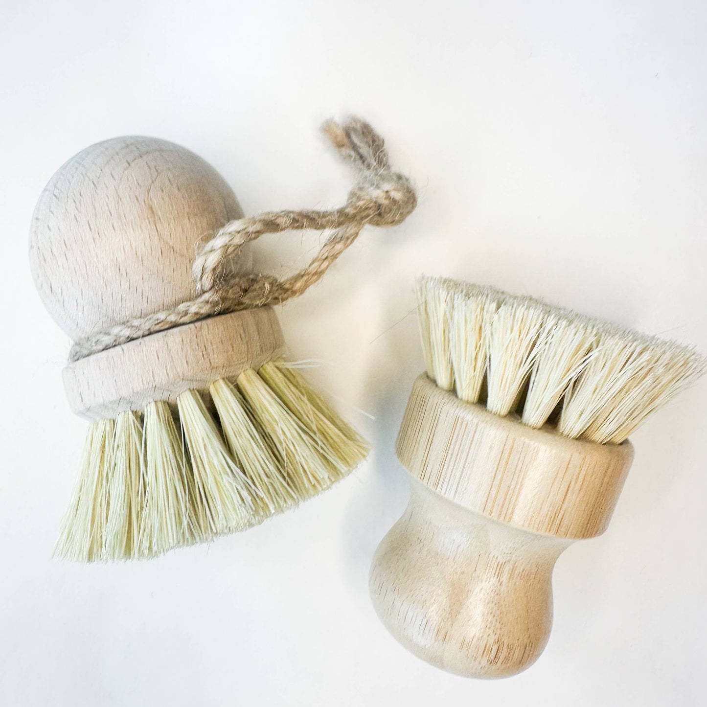 Natural Wood Pot Brush Eco Kitchen Scrubber