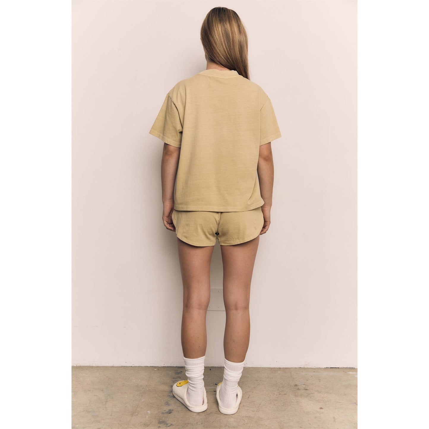 Mineral Washed Relaxed Cotton Tee