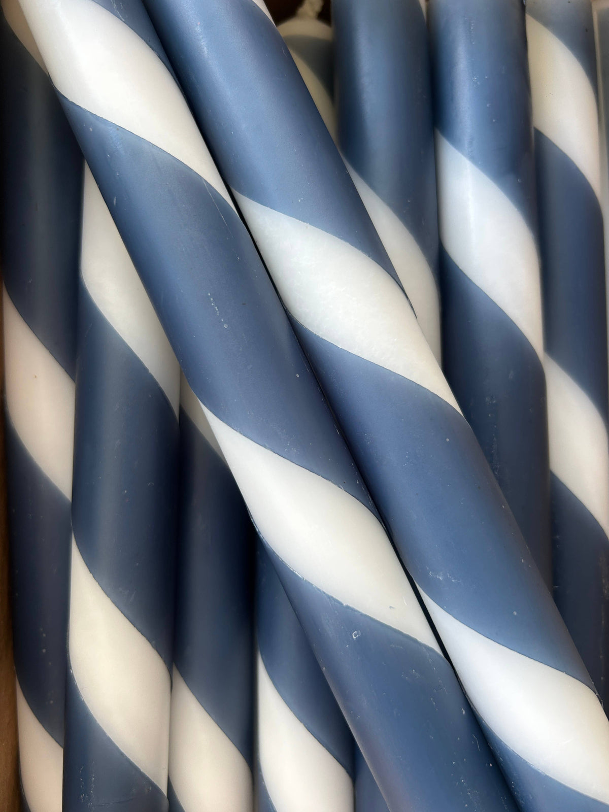 Twist Stripe Taper Candles