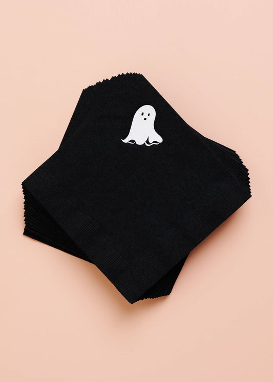 Ghost Beverage Napkin Set