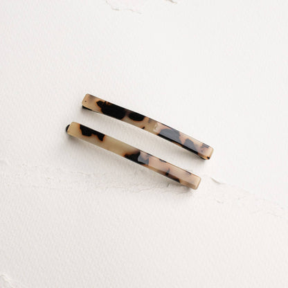 Simple Barrette Bobby Pin Set