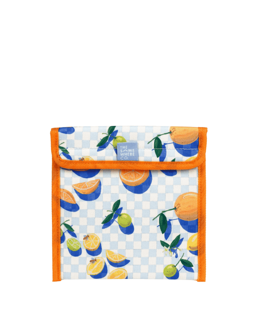 Insulated Snack Bag : Sorrento Citrus