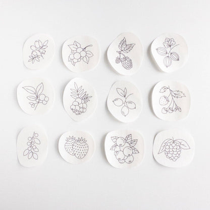 Berry Stick and Stitch Embroidery Patterns