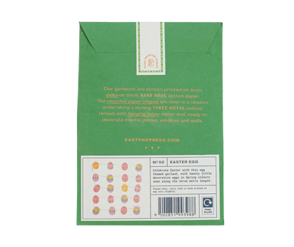 EASTER EGG SEWN GARLAND