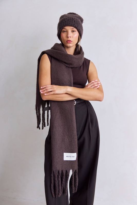 The Reykjavik Beanie Hat - Ground Coffee