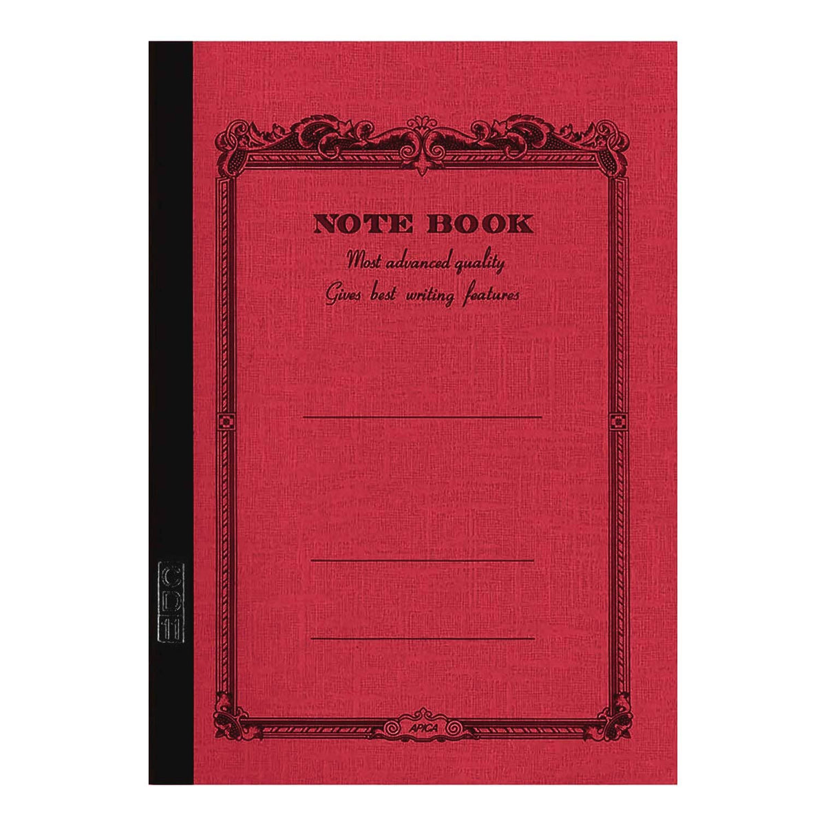 Vintage Inspired Lay-Flat Lined Notebook - 6.9" x 9.8"