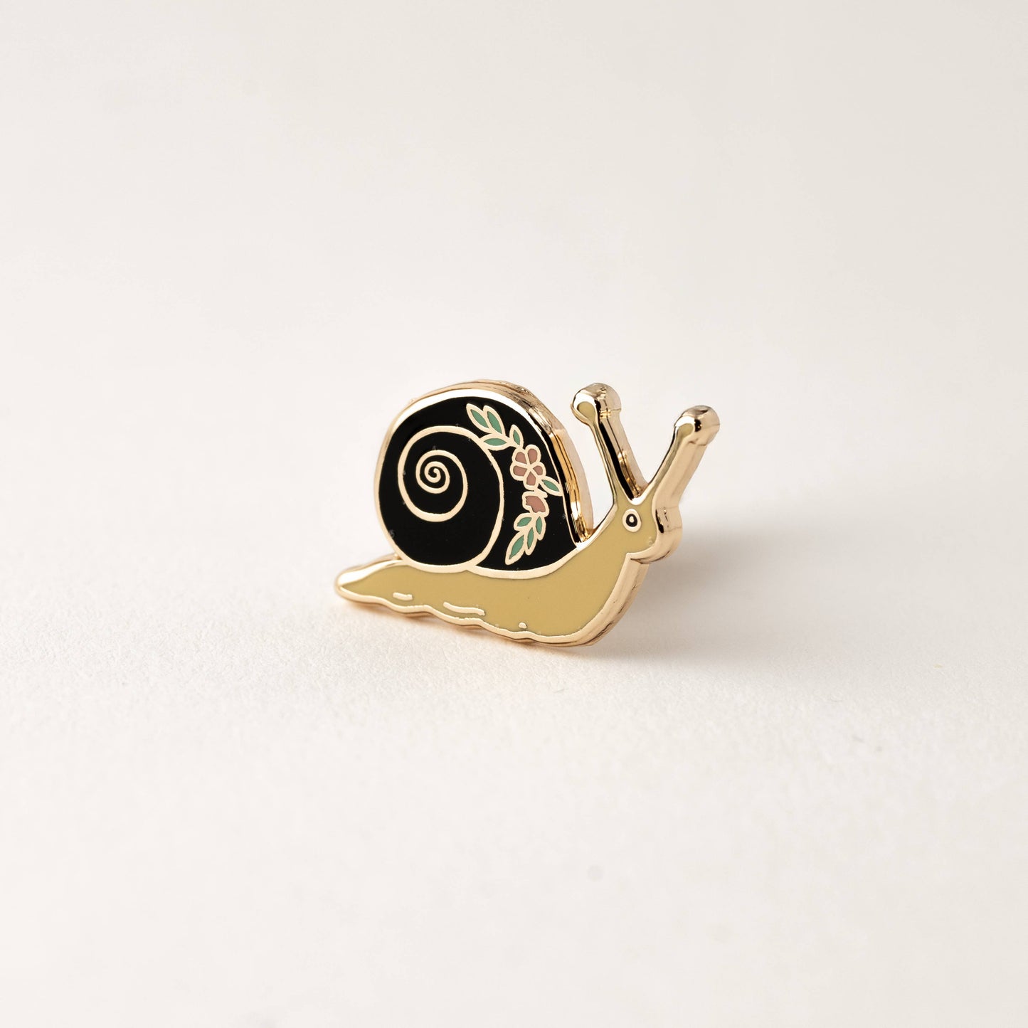 Garden Snail Hard Enamel Lapel Pin
