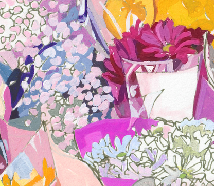 Spring Flowers signed giclee print