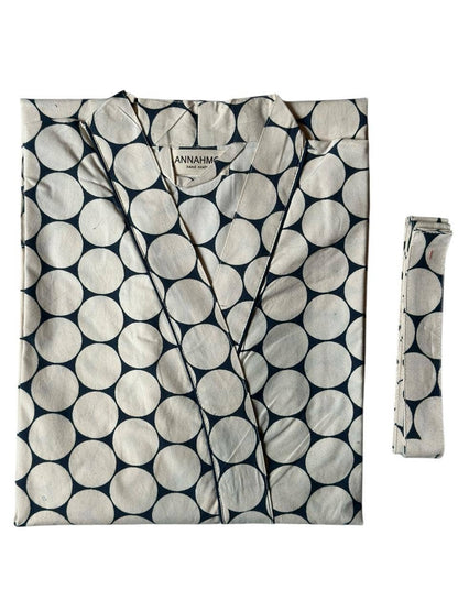 Soft Pure Cotton Kimono Robe