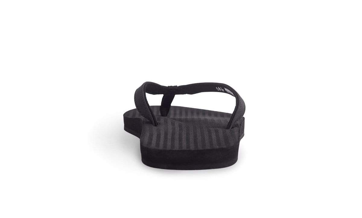 Women's Black Recycled Flip Flops