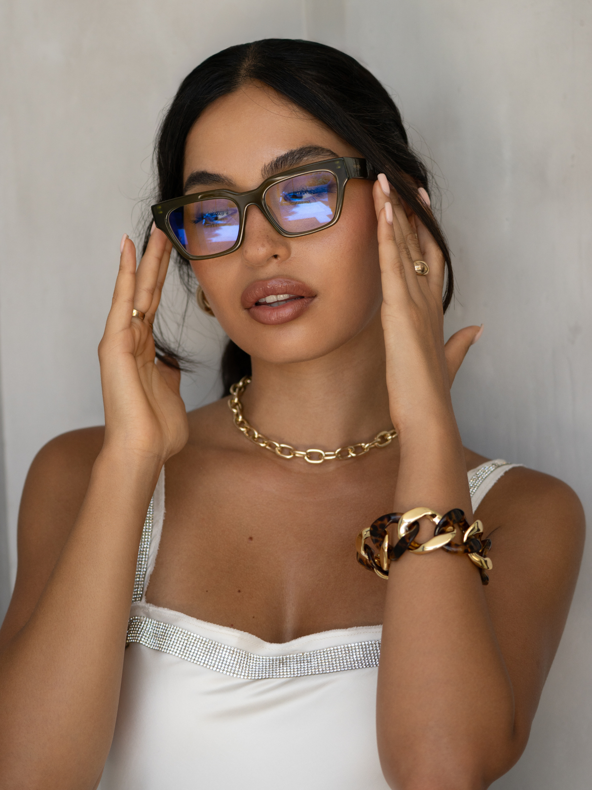 Blue Light Blocking Reading Glasses, Acetate Frame