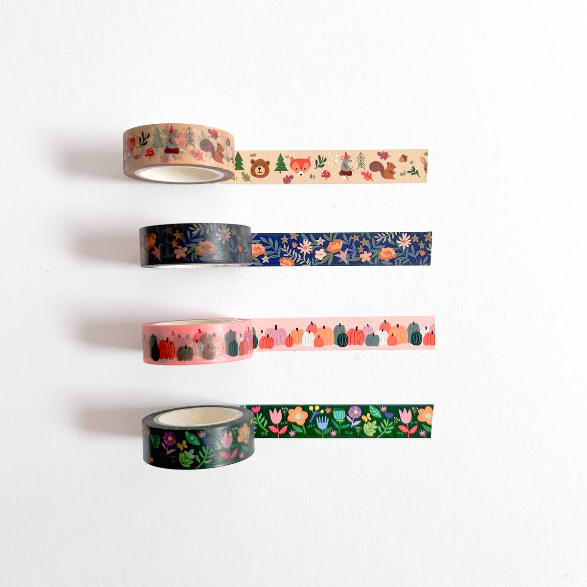 Fanciful Florals Washi Tape Roll