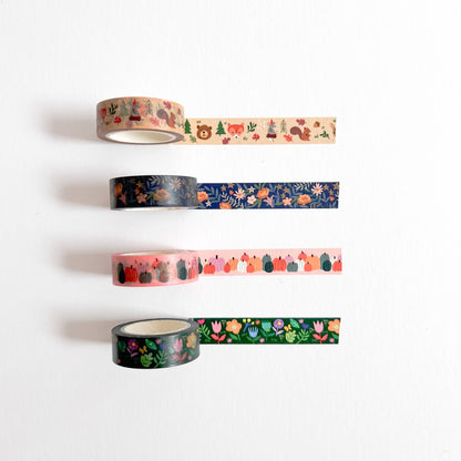 Fanciful Florals Washi Tape Roll