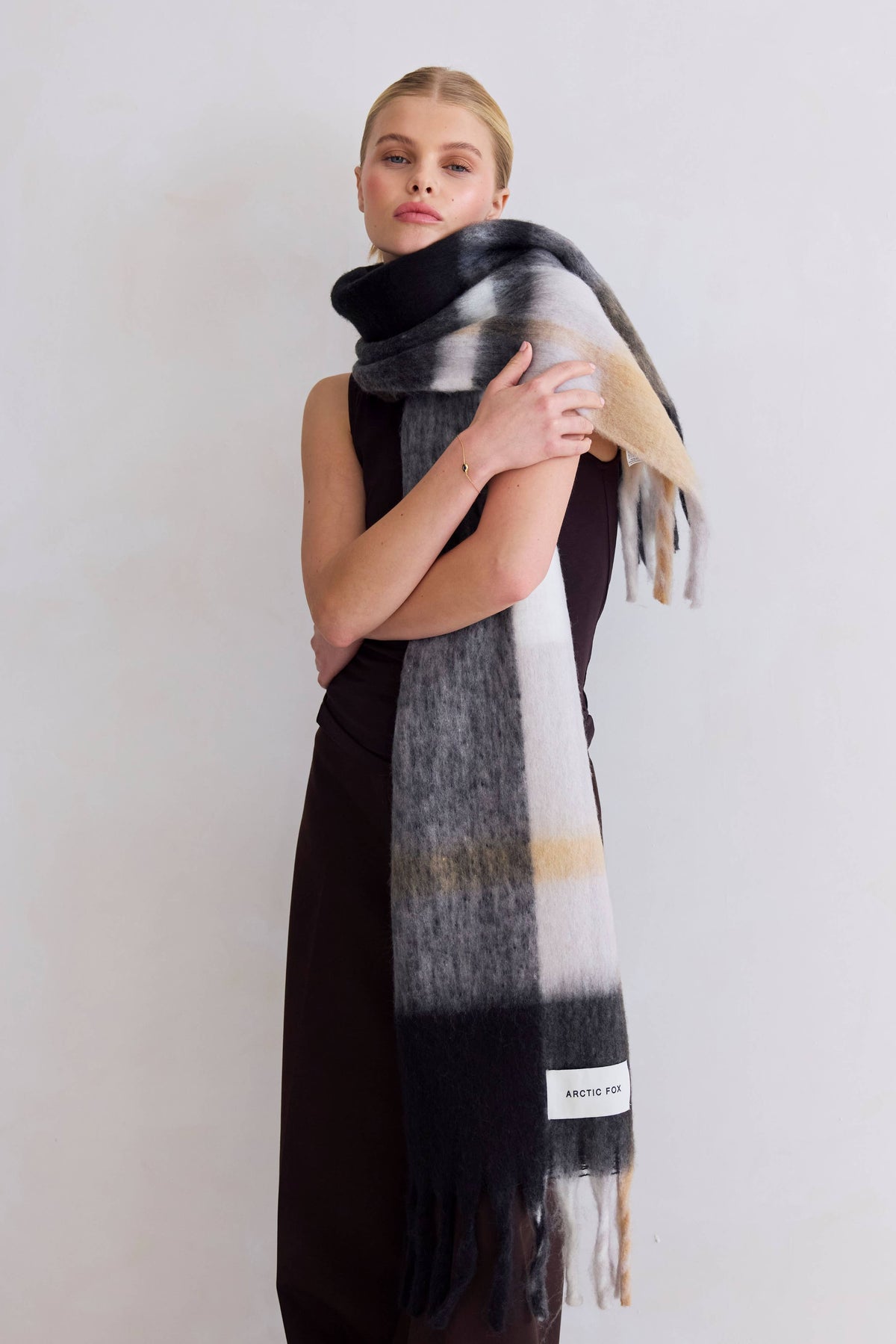The Arctic Stockholm Recycled Winter Scarf