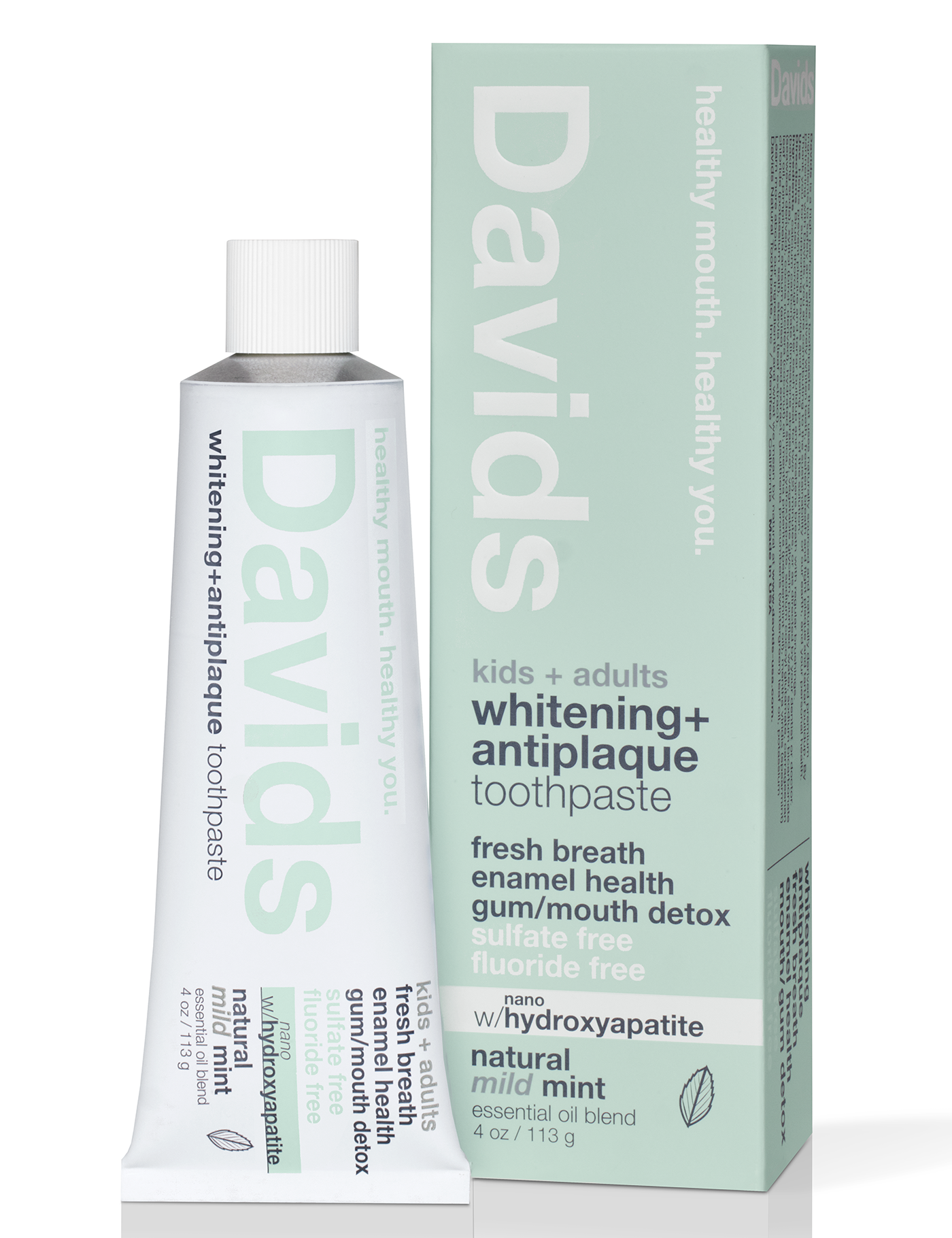 Davids toothpaste  /  mild mint