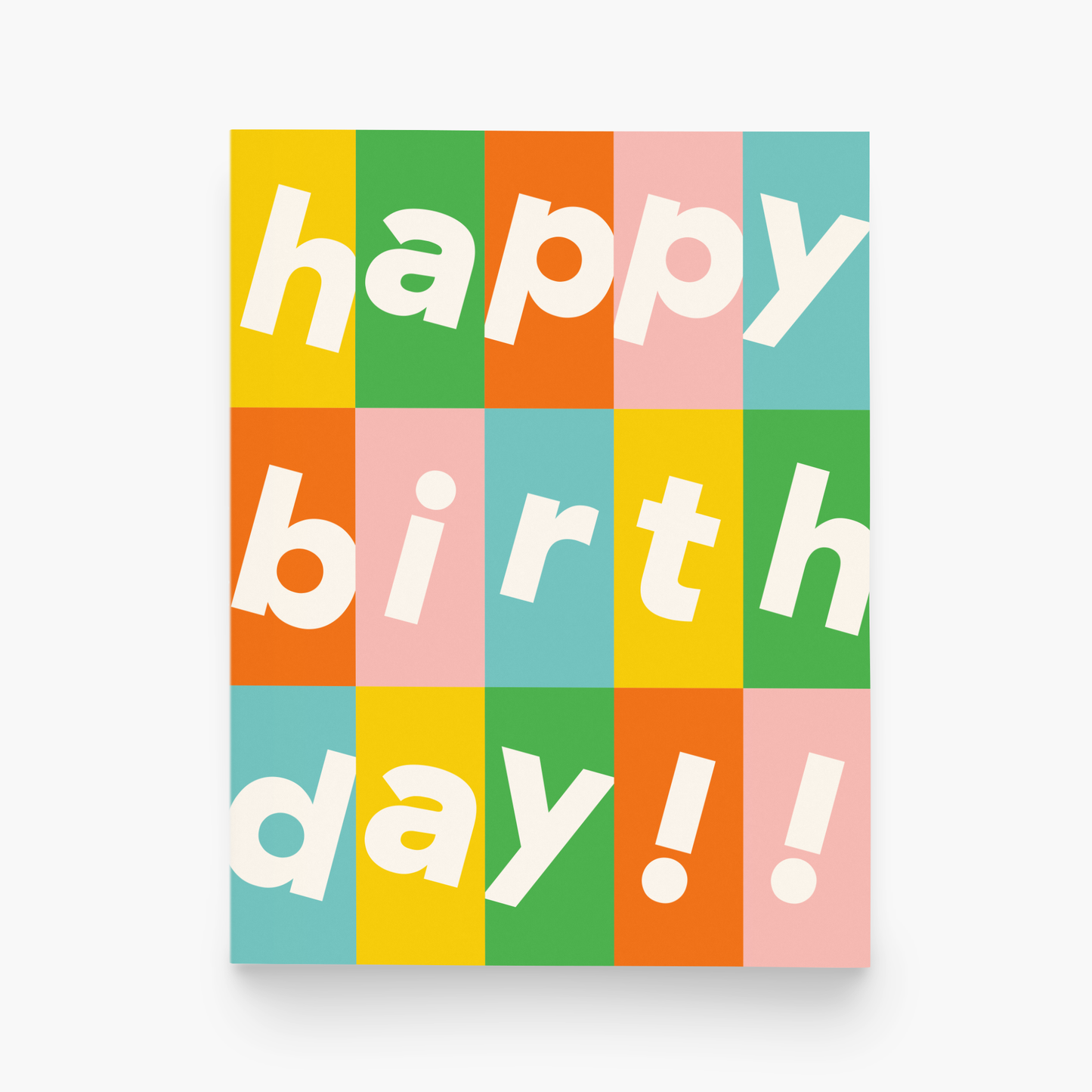 Birthday Grid Greeting Card