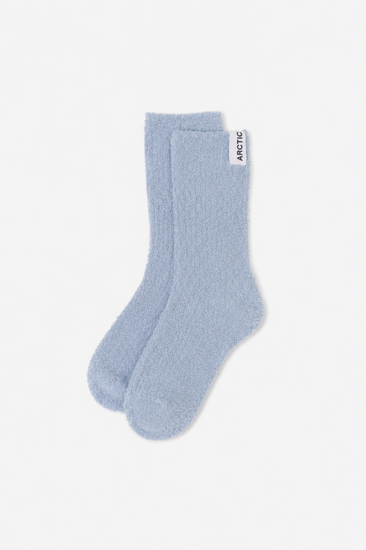 Blue Aura Cozy Recycled Bottle Socks