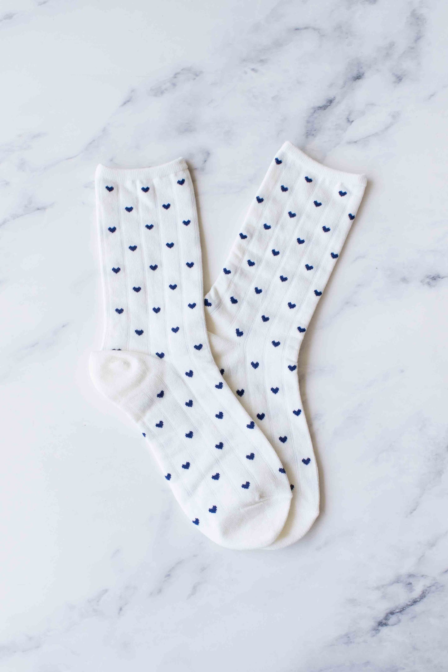 Women's Heart Crew Socks