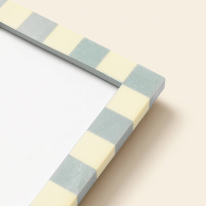Striped Resin Desk Photo Frame, 4x6