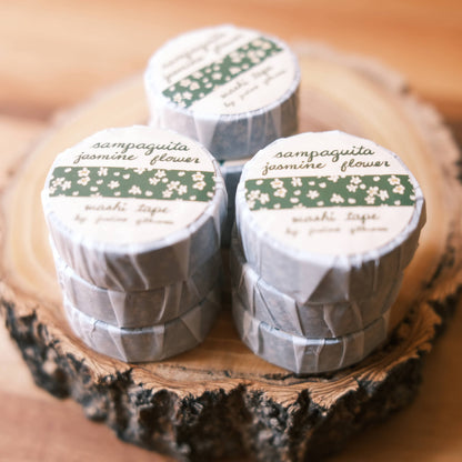 Jasmine Flower Washi Tape