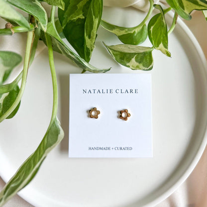 Mini Flower Stud Earrings