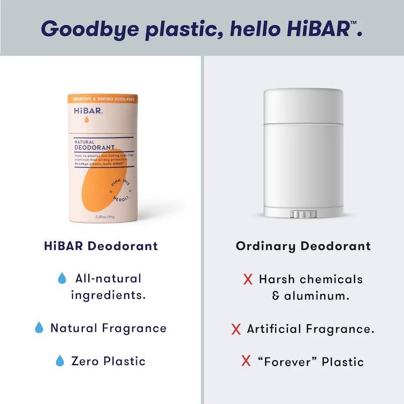 HiBAR Deodorant : Sensitive Pink-Iris-Neroli